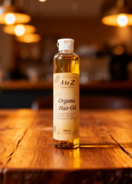 AtoZ Organic Hair Oil For Both Men and Women (300ml)
