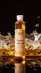 AtoZ Organic Hair Oil For Both Men and Women (300ml)