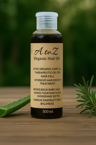 AtoZ Organic Hair Oil For Both Men and Women (300ml)