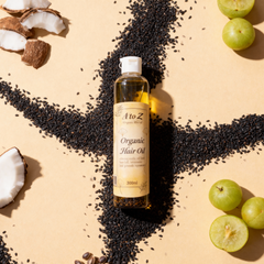 AtoZ Organic Hair Oil For Both Men and Women (300ml)